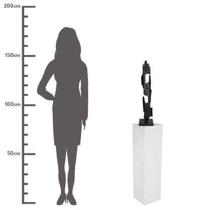 Διακοσμητικό ArteLibre Μαύρο Αλουμίνιο 13x12x67cm - Hippiehome.gr