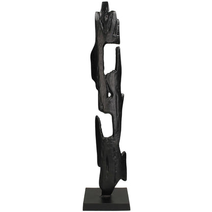 Διακοσμητικό ArteLibre Μαύρο Αλουμίνιο 13x12x67cm - Hippiehome.gr