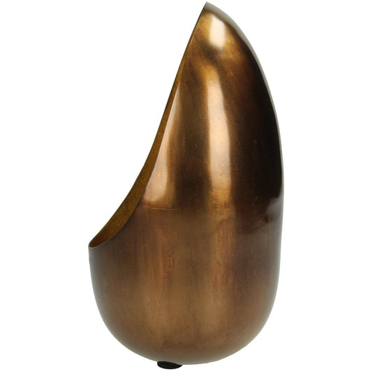 Κηροπήγιο ArteLibre Μπρονζέ Μέταλλο 11x11x14cm - Hippiehome.gr