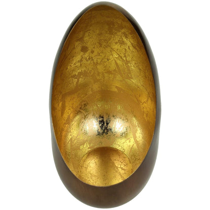 Κηροπήγιο ArteLibre Μπρονζέ Μέταλλο 11x11x14cm - Hippiehome.gr