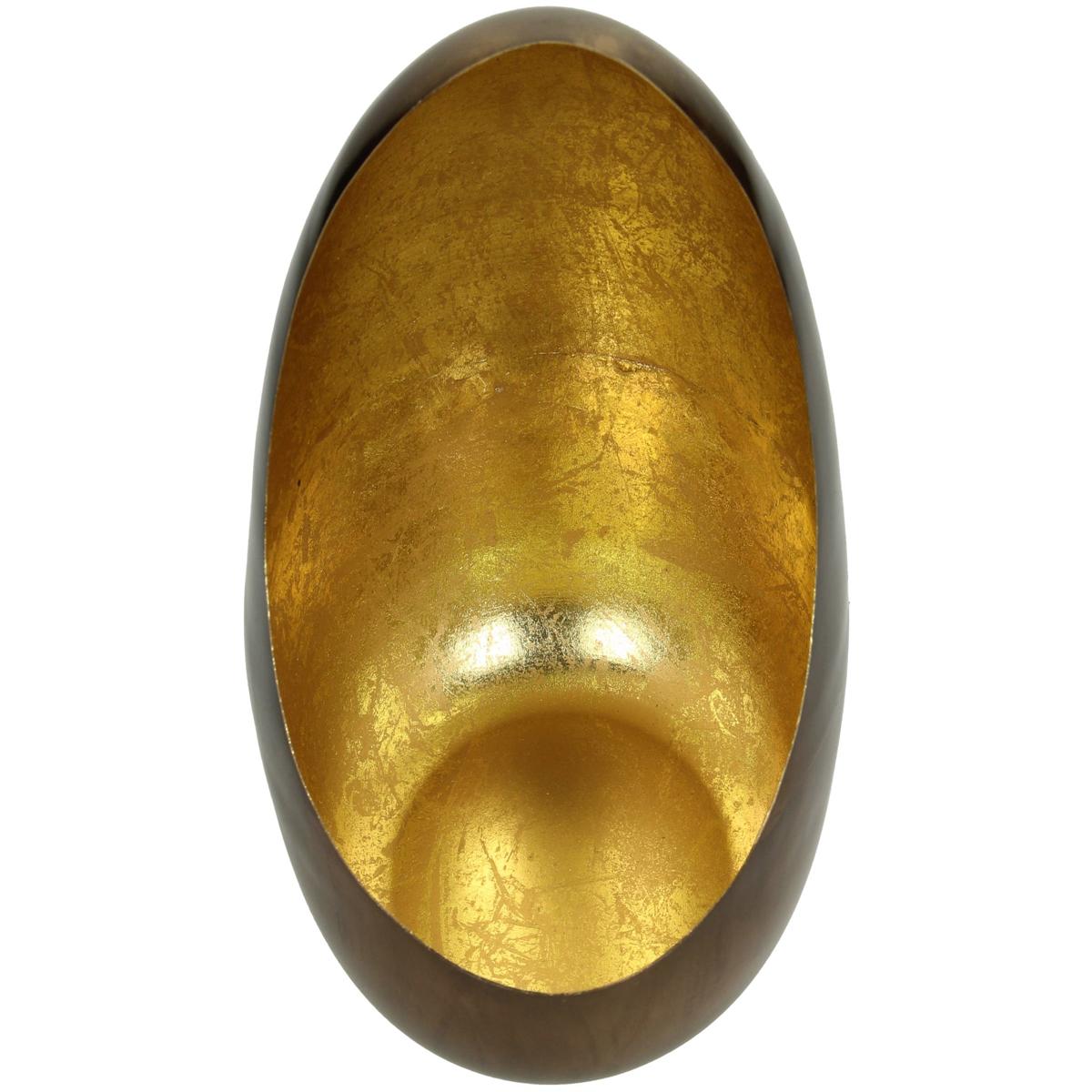 Κηροπήγιο ArteLibre Μπρονζέ Μέταλλο 13.5x13.5x20cm - Hippiehome.gr