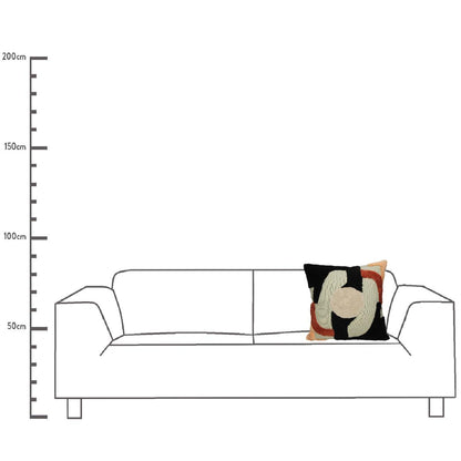 Μαξιλάρι ArteLibre Πολύχρωμο Βαμβακερό 45x45cm - Hippiehome.gr