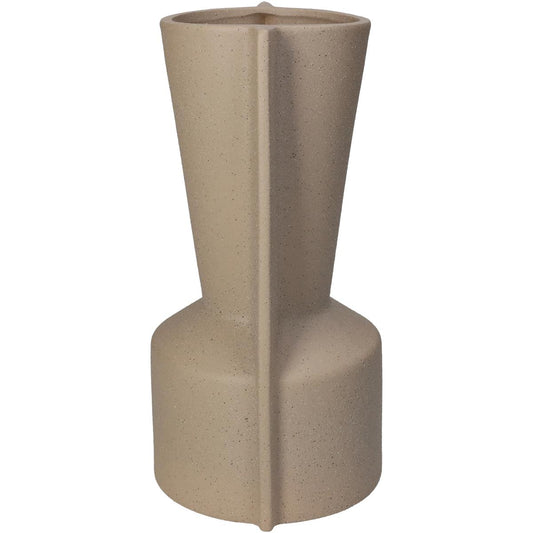 Βάζο ArteLibre Μπεζ Κεραμικό 13.5x12x24cm - Hippiehome.gr