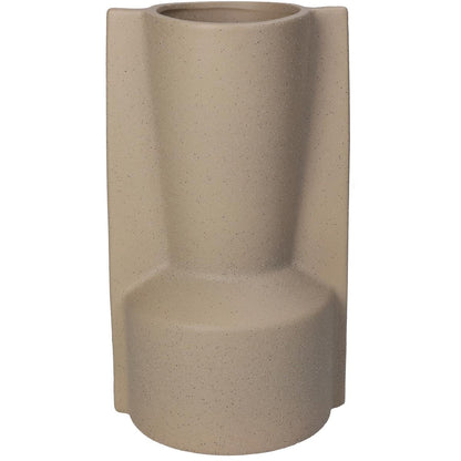 Βάζο ArteLibre Μπεζ Κεραμικό 13.5x12x24cm - Hippiehome.gr