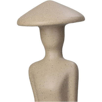 Διακοσμητικό ArteLibre Φιγούρα Άνθρωπος Κεραμικό Μπεζ 9x8x31.5cm - Hippiehome.gr