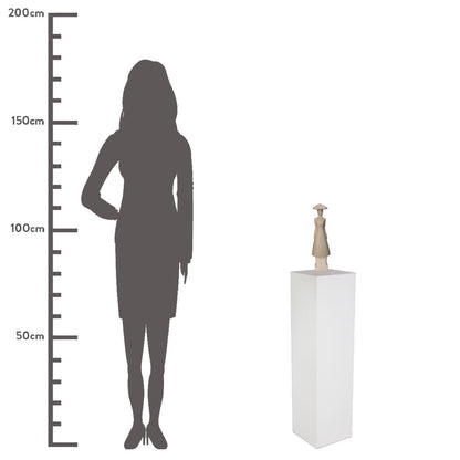 Διακοσμητικό ArteLibre Φιγούρα Άνθρωπος Κεραμικό Μπεζ 9x8x31.5cm - Hippiehome.gr