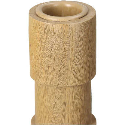 Κηροπήγιο ArteLibre Φυσικό Polyresin 7x7x23cm - Hippiehome.gr