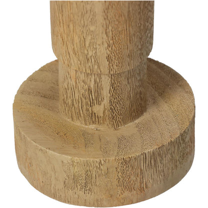 Κηροπήγιο ArteLibre Φυσικό Polyresin 7x7x23cm - Hippiehome.gr