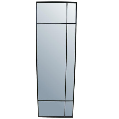 Καθρέπτης ArteLibre Μαύρο Μέταλλο 64.5x3x200cm - Hippiehome.gr