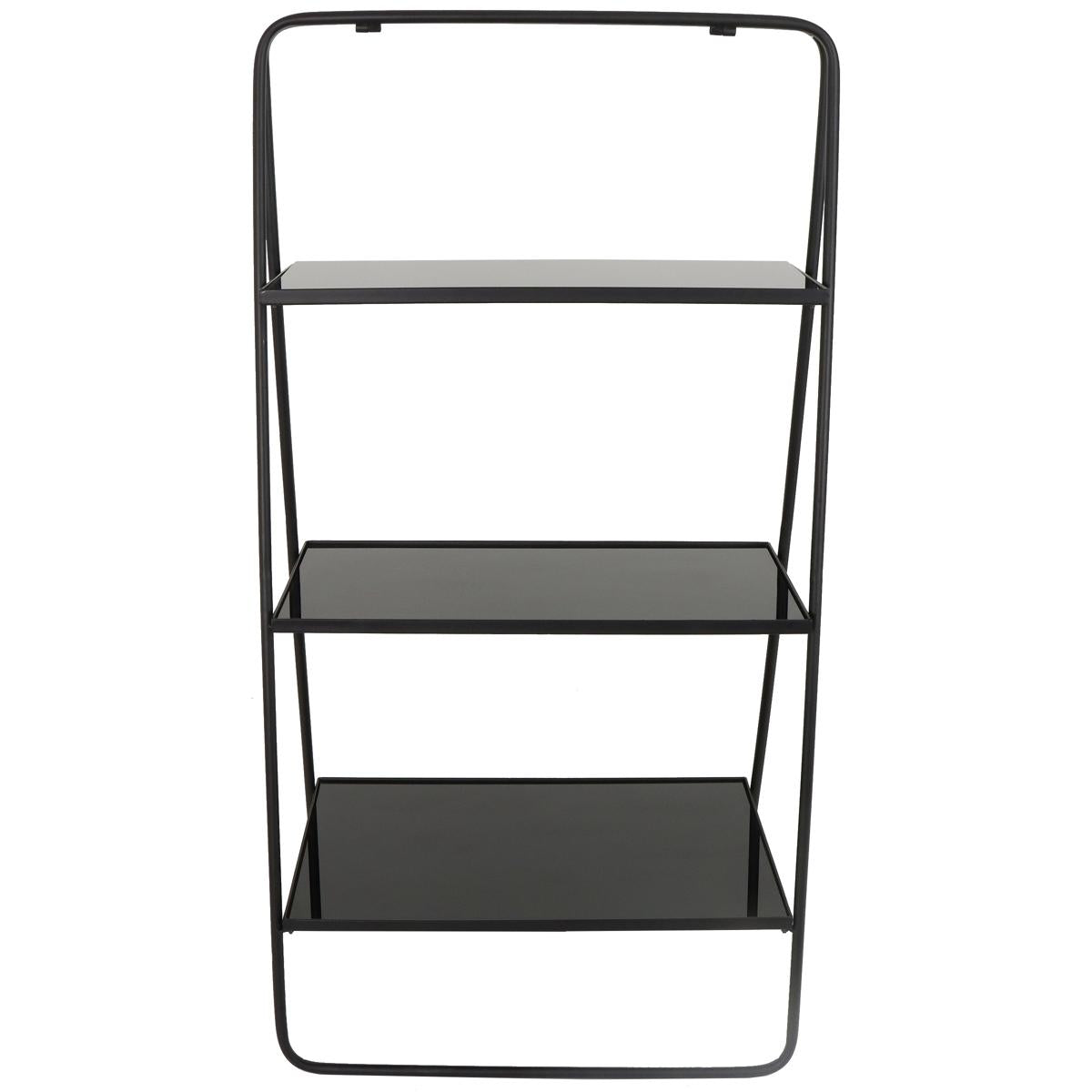 Ραφιέρα ArteLibre Μαύρο Μέταλλο 57x37x110cm - Hippiehome.gr