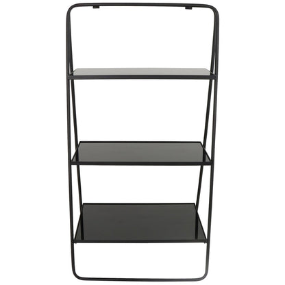 Ραφιέρα ArteLibre Μαύρο Μέταλλο 57x37x110cm - Hippiehome.gr