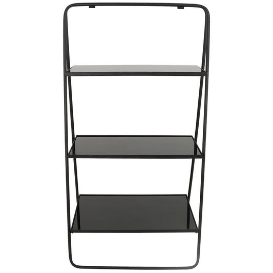 Ραφιέρα ArteLibre Μαύρο Μέταλλο 57x37x110cm - Hippiehome.gr