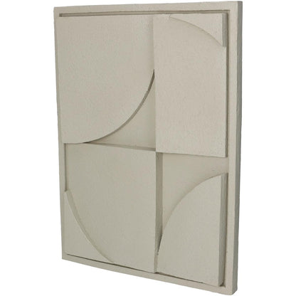 Διακοσμητικό Τοίχου ArteLibre Μπεζ Polyresin 29.5x3.5x39.5cm - Hippiehome.gr