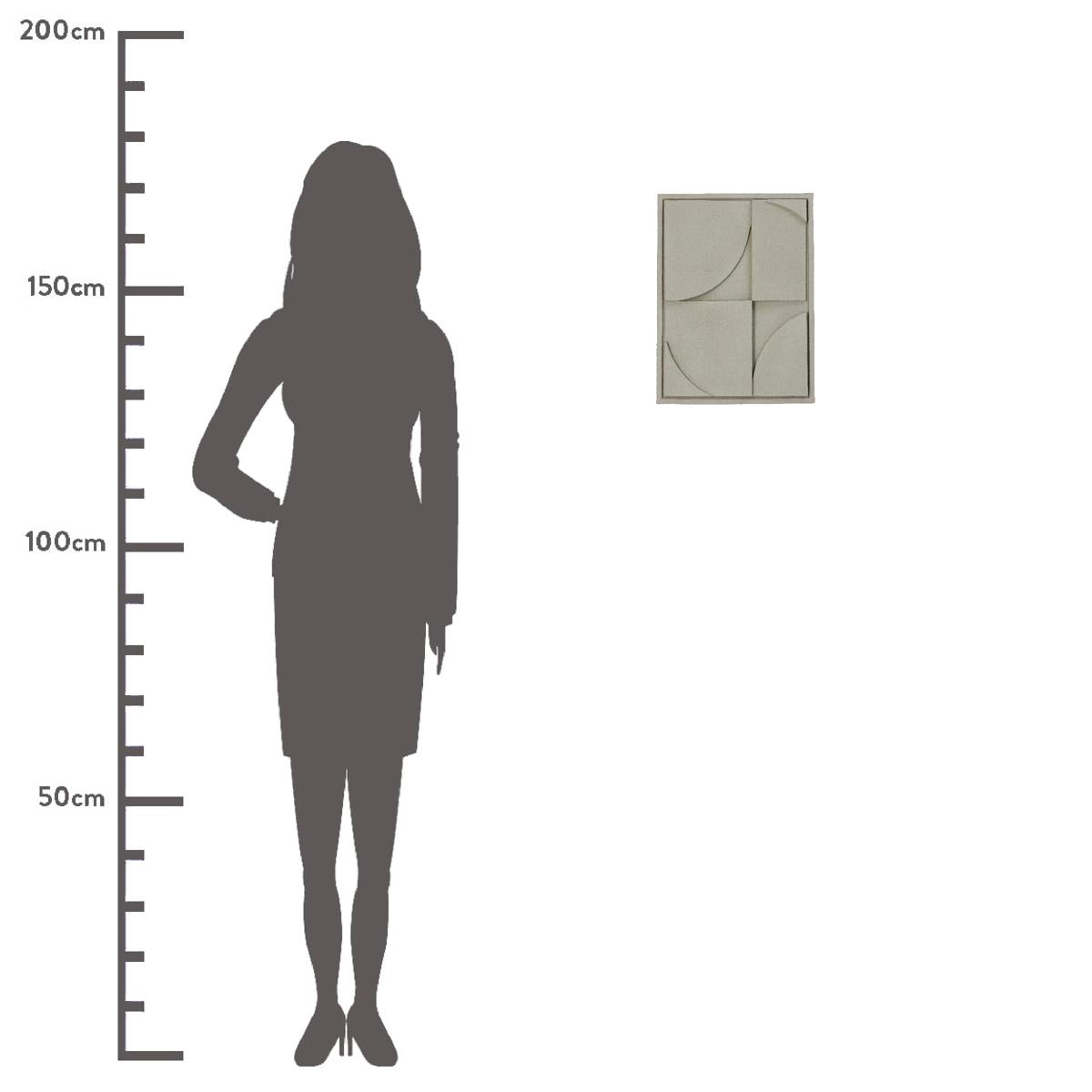 Διακοσμητικό Τοίχου ArteLibre Μπεζ Polyresin 29.5x3.5x39.5cm - Hippiehome.gr