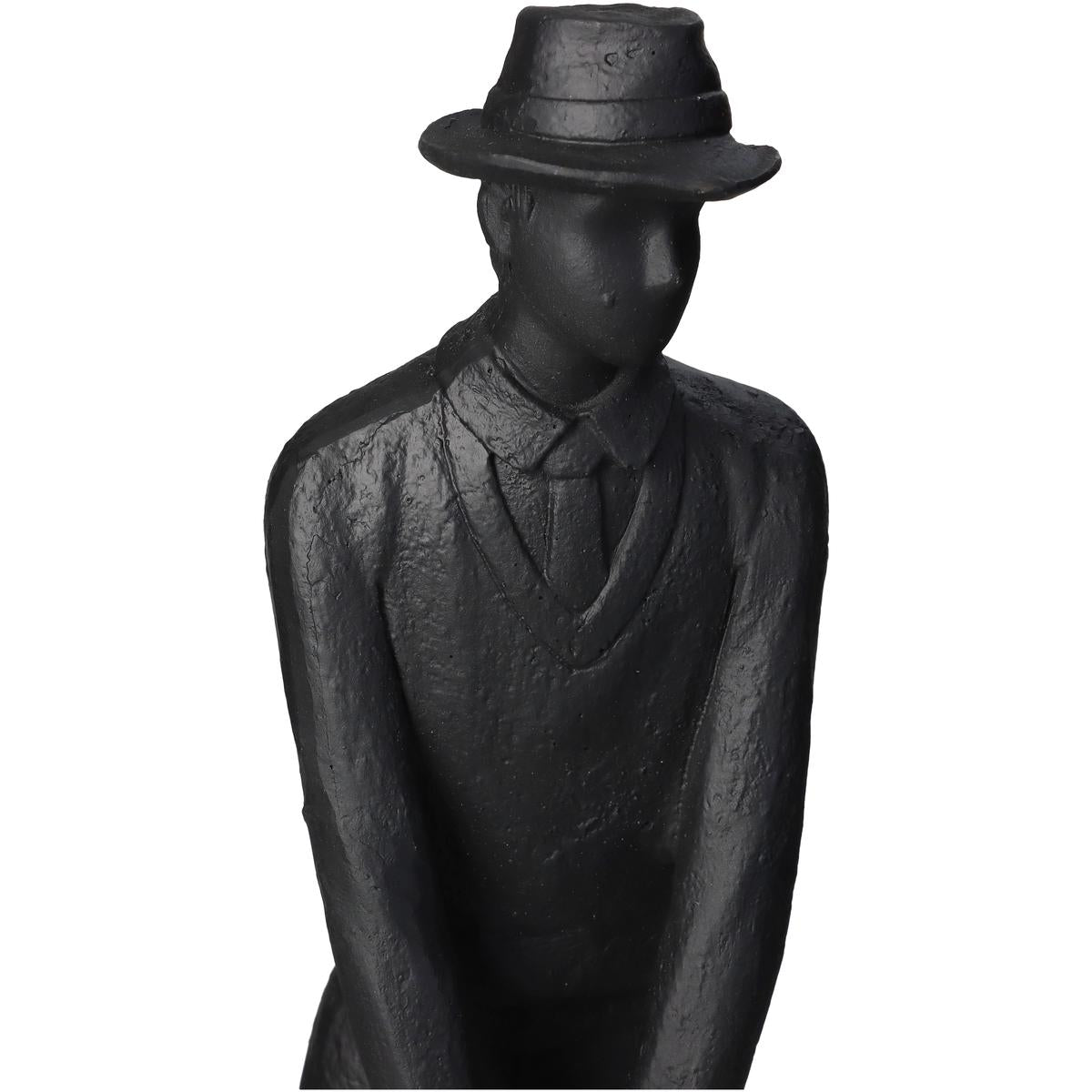 Διακοσμητικό ArteLibre Παίχτης του Γκολφ Μαύρο Polyresin 9.5x8.5x37.5cm - Hippiehome.gr