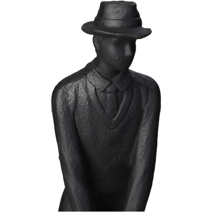 Διακοσμητικό ArteLibre Παίχτης του Γκολφ Μαύρο Polyresin 9.5x8.5x37.5cm - Hippiehome.gr