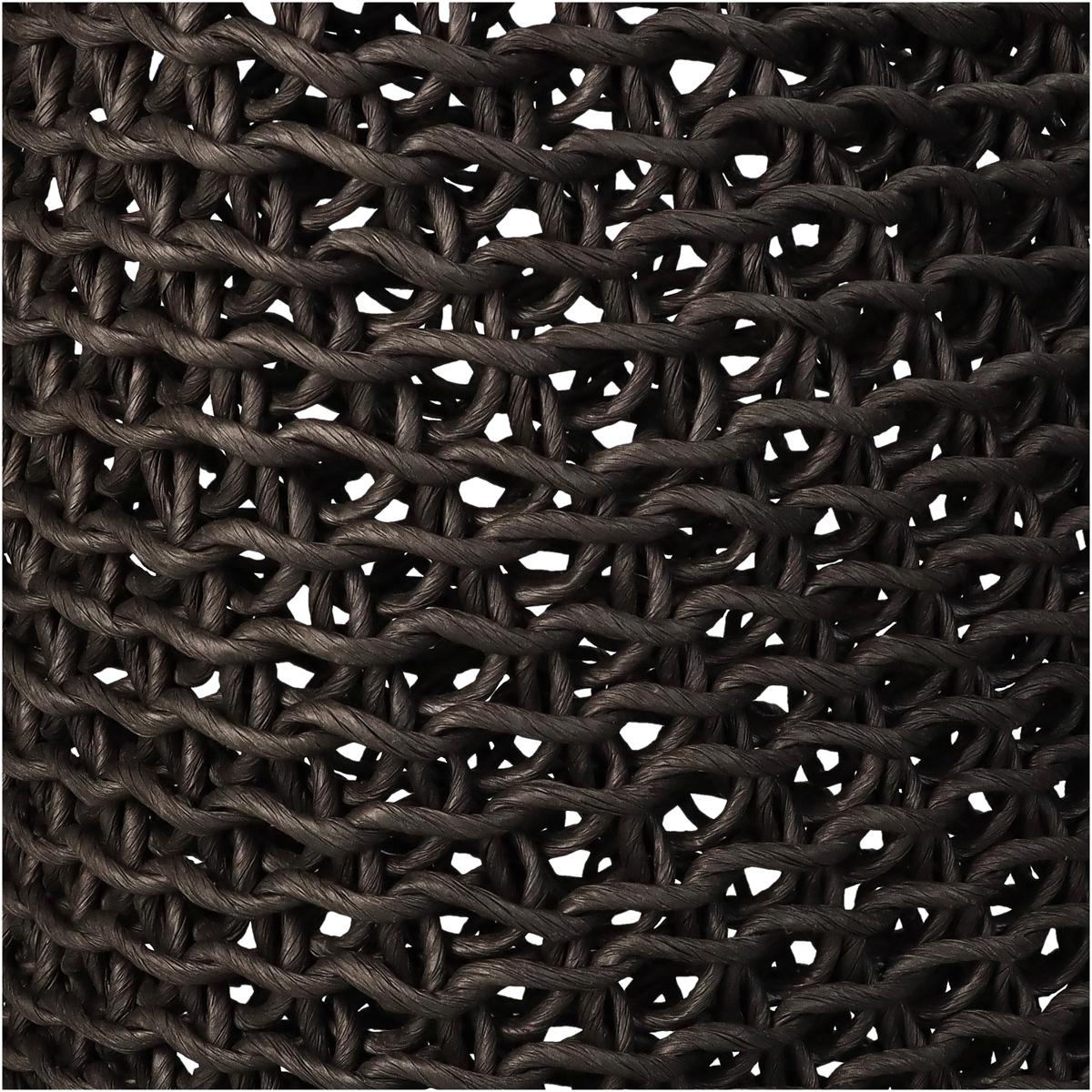 Καπέλο Φωτιστικού ArteLibre Μαύρο Χαρτί 20x20x50cm - Hippiehome.gr