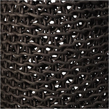 Καπέλο Φωτιστικού ArteLibre Μαύρο Χαρτί 20x20x50cm - Hippiehome.gr