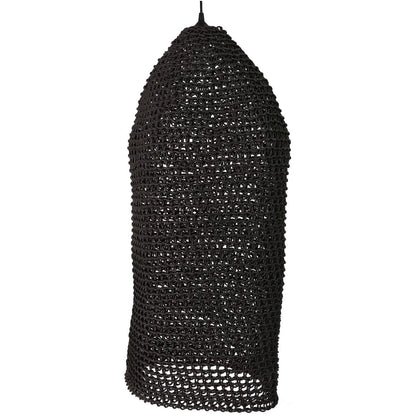 Καπέλο Φωτιστικού ArteLibre Μαύρο Χαρτί 35x35x80cm - Hippiehome.gr