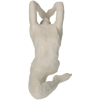 Διακοσμητικό ArteLibre Γυναίκα Κάνει Γιόγκα Ιβουάρ Polyresin 21.5x9.7x18.5cm - Hippiehome.gr