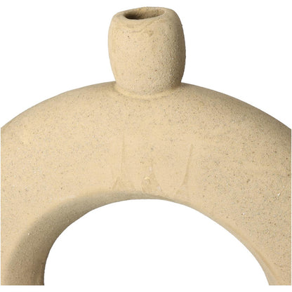 Βάζο ArteLibre Καφέ Κεραμικό 27x5.6x30.5cm - Hippiehome.gr