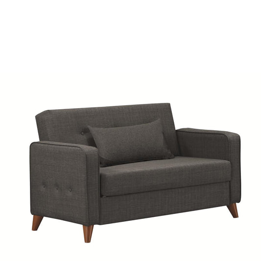 Καναπές Κρεβάτι Διθέσιος GABRIEL 2S Γκρι 146x79x81cm - Hippiehome.gr