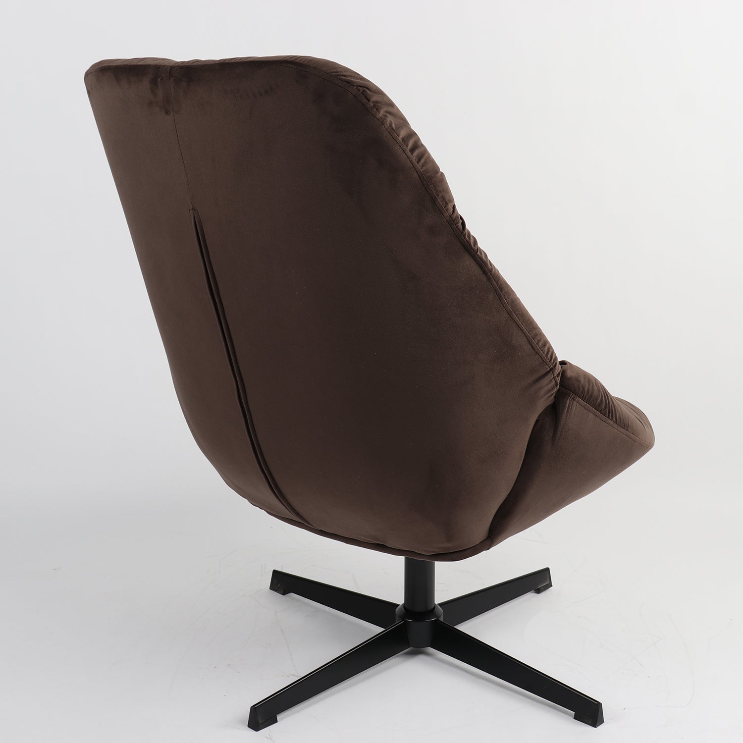 Πολυθρόνα CHANTIERI Καφέ Ύφασμα/Μέταλλο 94x71x83cm - Hippiehome.gr