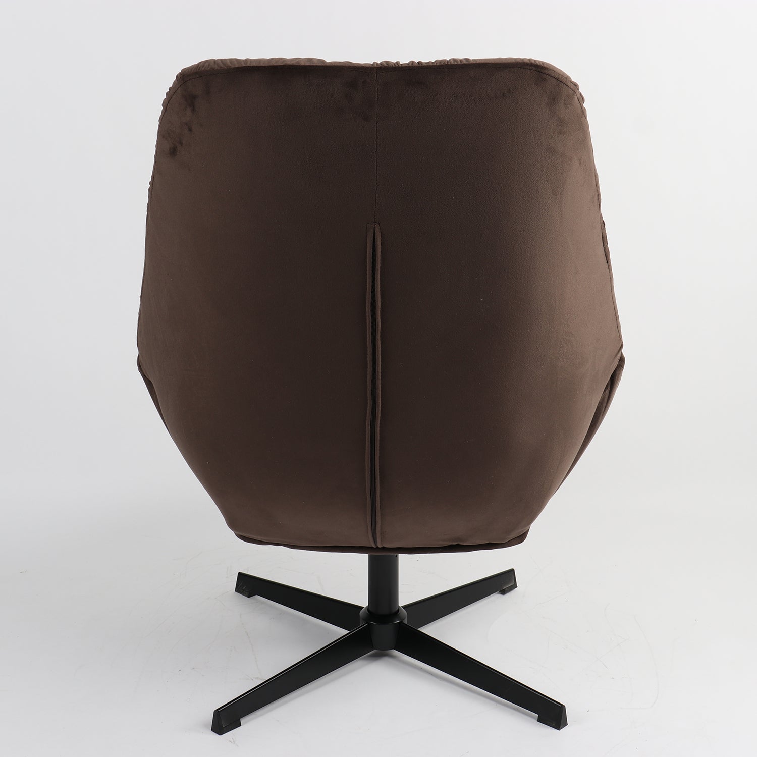 Πολυθρόνα CHANTIERI Καφέ Ύφασμα/Μέταλλο 94x71x83cm - Hippiehome.gr