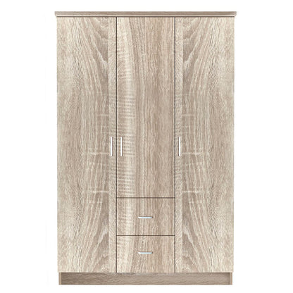 Ντουλάπα CAMELLIA Φυσικό Χρώμα 120x50x195cm - Hippiehome.gr