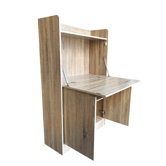 Γραφείο Πτυσσόμενο INDUS Φυσικό MDF/PU 80x30x131.5cm - Hippiehome.gr