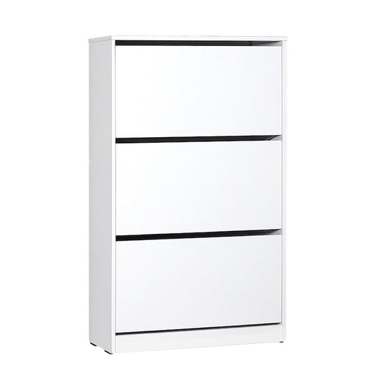 Παπουτσοθήκη DORIT Λευκό Μοριοσανίδα/Μελαμίνη 73x24x113.2cm - Hippiehome.gr