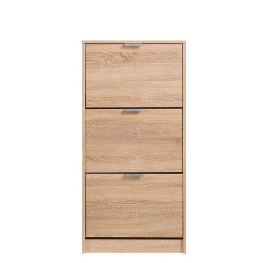 Παπουτσοθήκη GYDA Φυσικό Μοριοσανίδα/Μελαμίνη 60x20x113.2cm - Hippiehome.gr