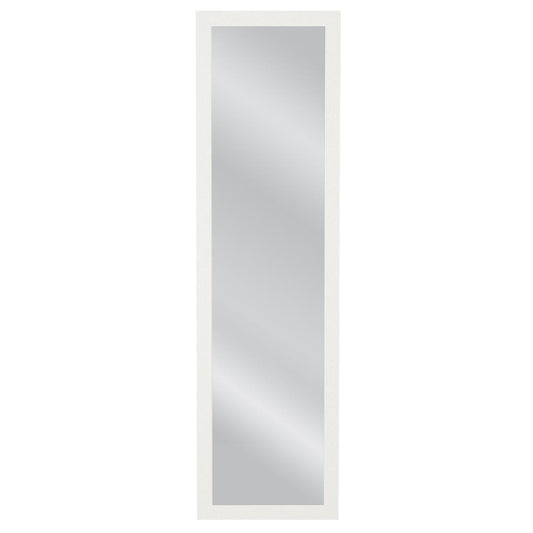 Καθρέπτης Τοίχου BHAVITH Λευκό Μοριοσανίδα/Γυαλί 160x45cm - Hippie Home 