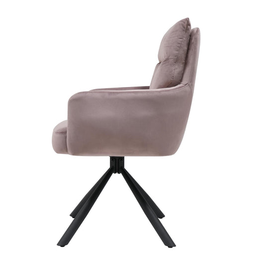 Πολυθρόνα WYATT Σάπιο Μήλο Ύφασμα/Μέταλλο 60x67x93cm - Hippiehome.gr