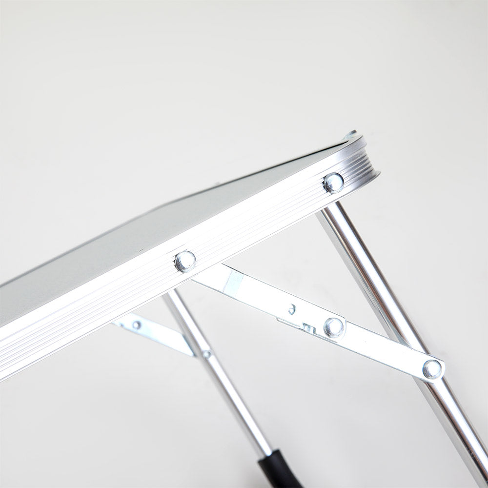 Τραπέζι Σπαστό ELYSIUM Γκρι Αλουμίνιο 56.5x53.5x36cm - Hippiehome.gr