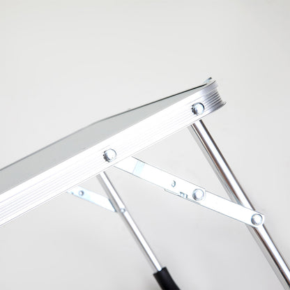 Τραπέζι Σπαστό ELYSIUM Γκρι Αλουμίνιο 56.5x53.5x36cm - Hippiehome.gr