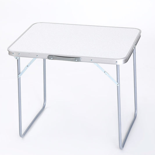 Τραπέζι Σπαστό BLISS Λευκό Αλουμίνιο 70x50x60cm - Hippiehome.gr