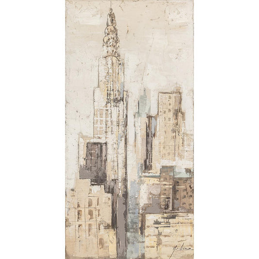 Πίνακας "Πόλη" Καμβάς 60x120cm - Hippiehome.gr