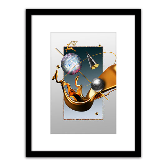 Πίνακας Σε Κορνίζα Πλαστικό 'Abstract' 35x45x1.8cm - Hippiehome.gr