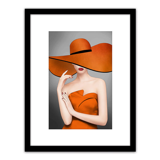Πίνακας Σε Κορνίζα Πλαστικό 'Γυναικεία Φιγούρα' 35x45x1.8cm - Hippiehome.gr