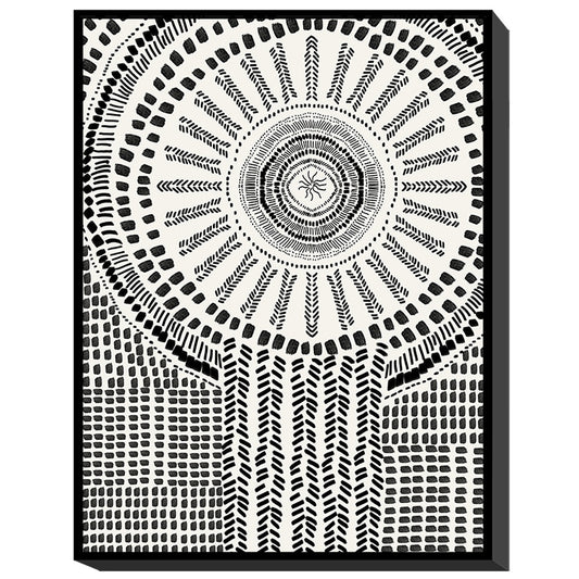 Πίνακας Σε Κορνίζα "Abstract" Καμβάς 60x80x3.5cm - Hippiehome.gr