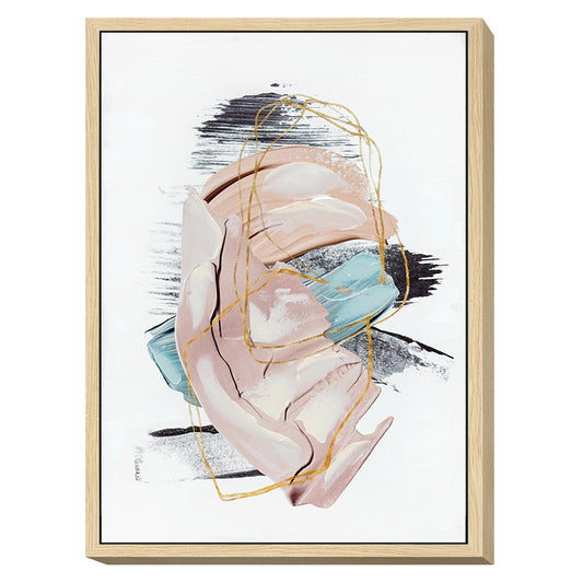 Πίνακας Σε Κορνίζα "Abstract" Καμβάς 50x70x4cm - Hippiehome.gr