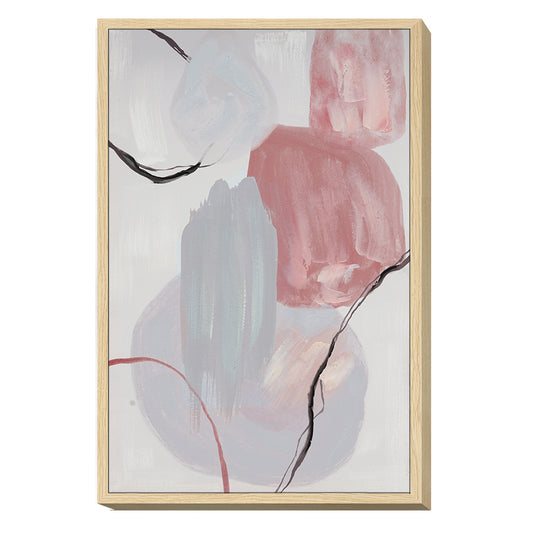 Πίνακας Σε Κορνίζα "Abstract" Καμβάς 60x90x4cm - Hippiehome.gr