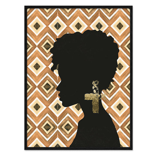 Πίνακας "Γυναικεία Φιγούρα" Καμβάς 30x40x2cm - Hippiehome.gr