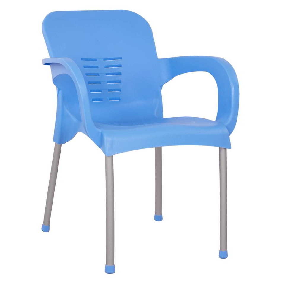 Καρέκλα Κήπου Μπλε PP 60x50x80xcm - Hippie Home 