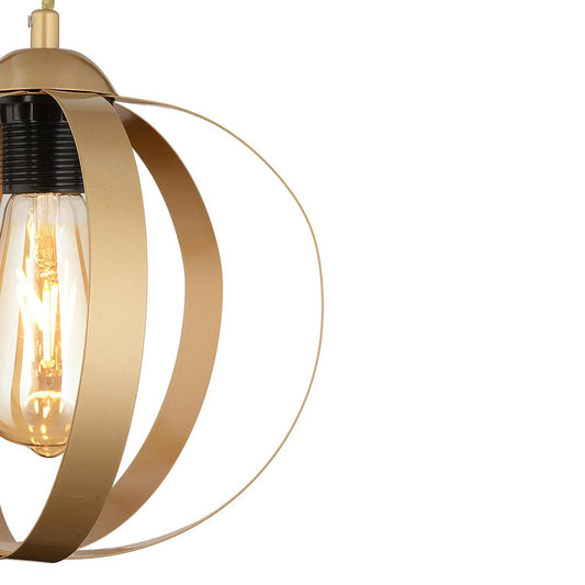 Φωτιστικό Κρεμαστό VANT Αντικέ Μέταλλο 22x90cm - Hippiehome.gr