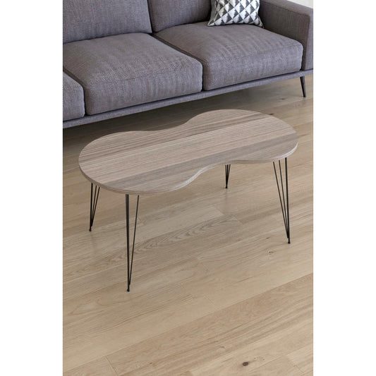 Τραπεζάκι Σαλονιού SADE Cordoba Μοριοσανίδα/Μέταλλο 41x90x40cm - Hippiehome.gr