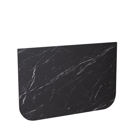 Τραπεζάκι Πτυσσόμενο Τοίχου ANAICA Μαύρο Μοριοσανίδα 72x45cm - Hippiehome.gr