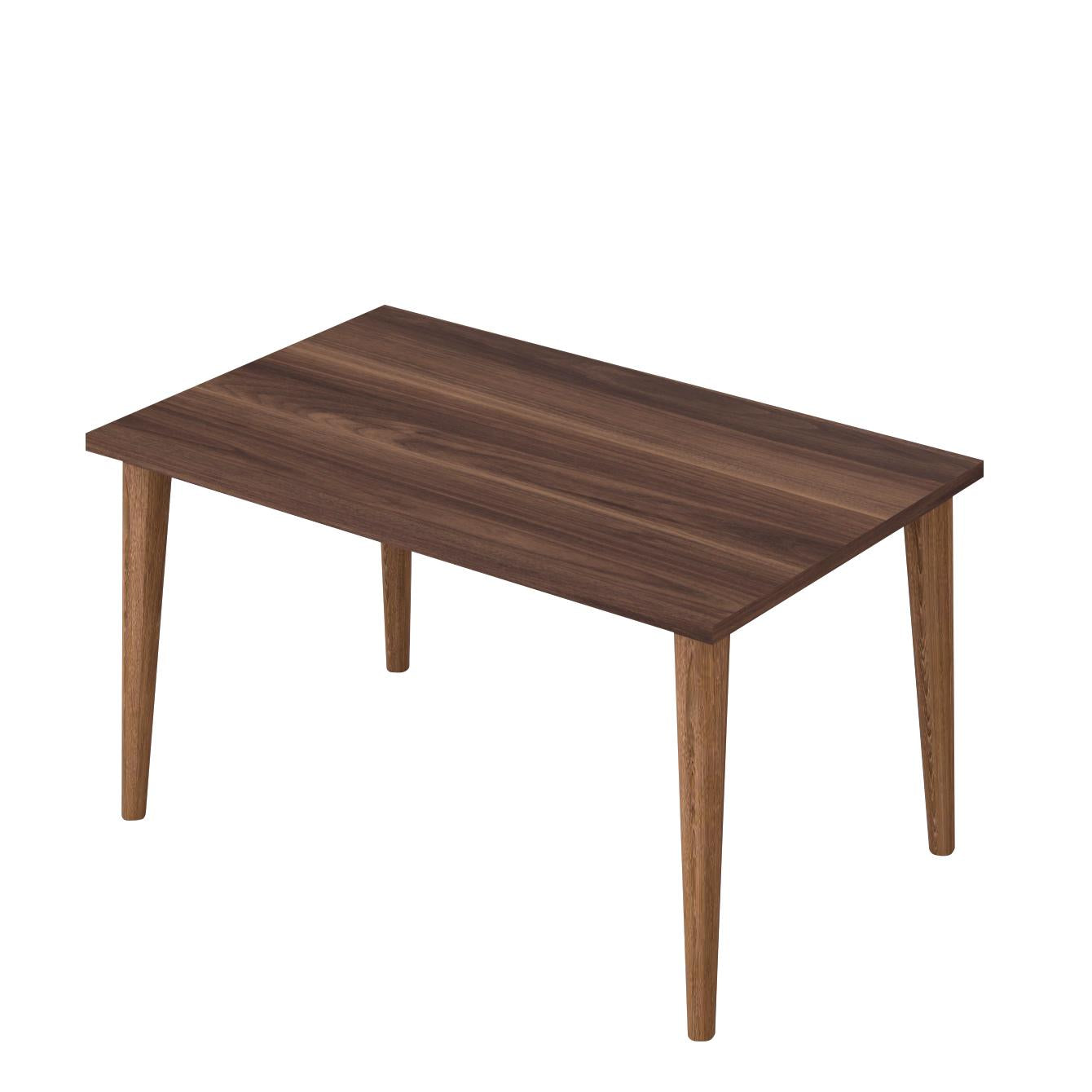 Τραπεζάκι Σαλονιού AMALUR Καρυδί Μοριοσανίδα/Ξύλο 40x72x45cm - Hippiehome.gr