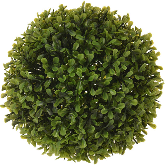 Φυτό Τεχνητό Μπάλα Θάμνος Μπόξους Πράσινο Φ18cm 124 Άκρες - Hippie Home 